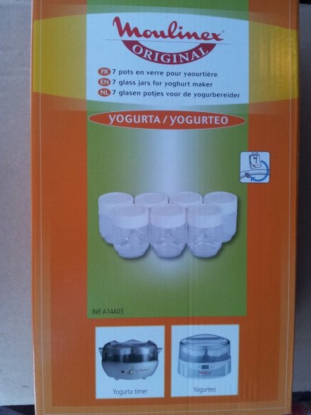 Баночки для йогуртниці Moulinex A14A03 7шт