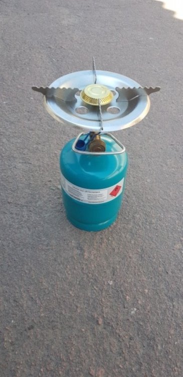 Газовий балон із пальником ВТ-1 Польща (2,4л)