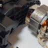 Мотор з редуктором для м'ясорубки Moulinex SS-9100041036
